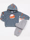 Kinder Sweatpants Set - Jogginganzug Petrol 2Stück