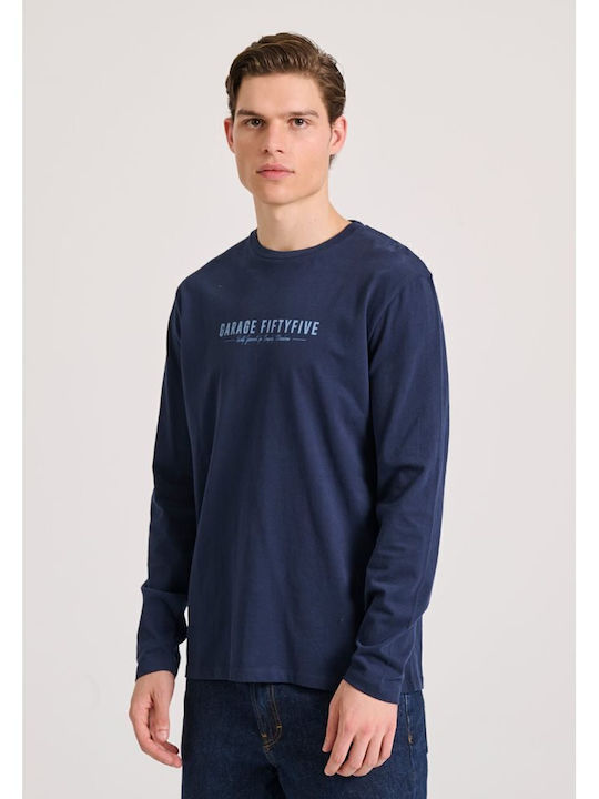 Garage Fifty5 T-shirt Navy Μπλε