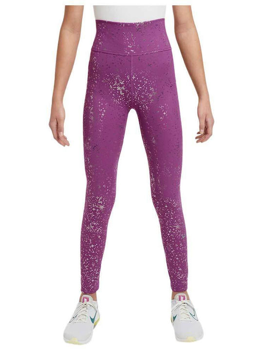 Nike Παιδικό Κολάν Αθλητικό Μακρύ Dri-Fit Φούξι...
