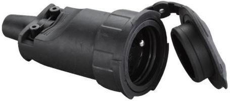 Rubber Coupling Cap Strend Pro Ip65 Schuko 16a 250 V