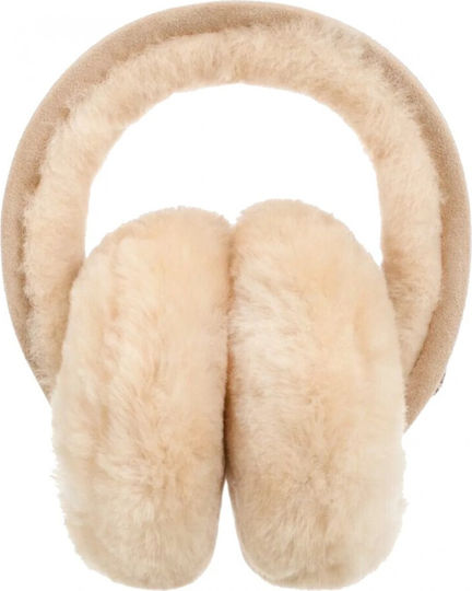 Earmuff Knitted in Brown color