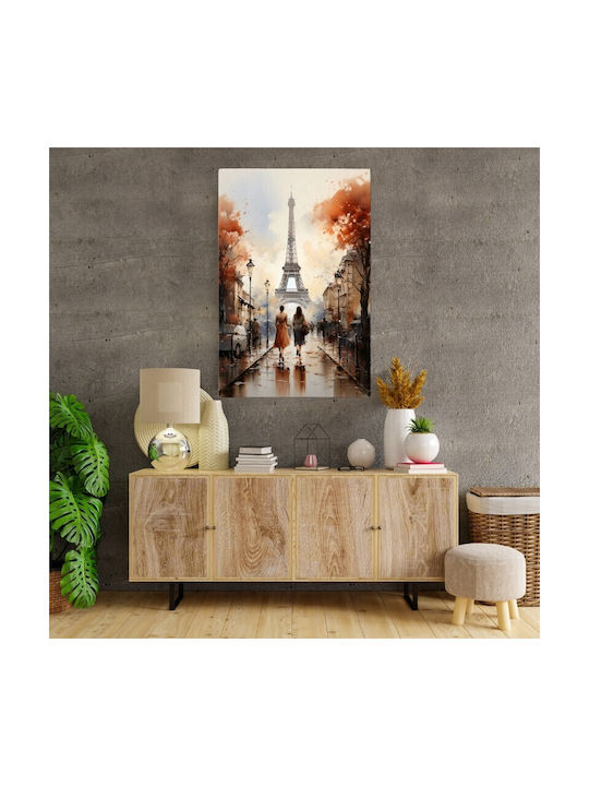 Megapap Autumn In Paris Tablou pe Pânză 70x100cm