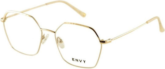Envy Γυναικείος Μεταλλικός Σκελετός Γυαλιών Χρυσός EN6374-C2