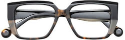 Le Parc Femei Plastic Rame Ochelari Negru NANNA 02
