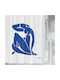 Dimitracas Thalia Shower Curtain 180x200cm Blue