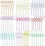 Straws Multicolored 60pcs