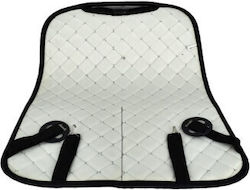 Protector Spate Scaun Auto Idealstore Buzunare Imitatie Piele Dimensiune 61,5 X 47,5cm Impermeabil Culoare Neagră