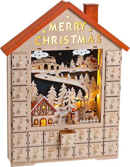 Advent Calendar DIY Ξύλινο