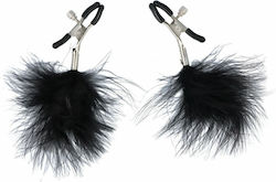 Virgite Nipple Clamps in Black Color Virgite Nipple Clamps in Black Color