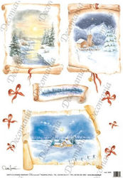 Decomania Rice Paper 35x50cm Christmas