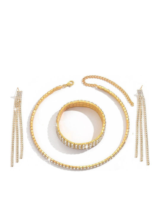 Callajewels Set mit Halskette , Ohrringe & Armband
