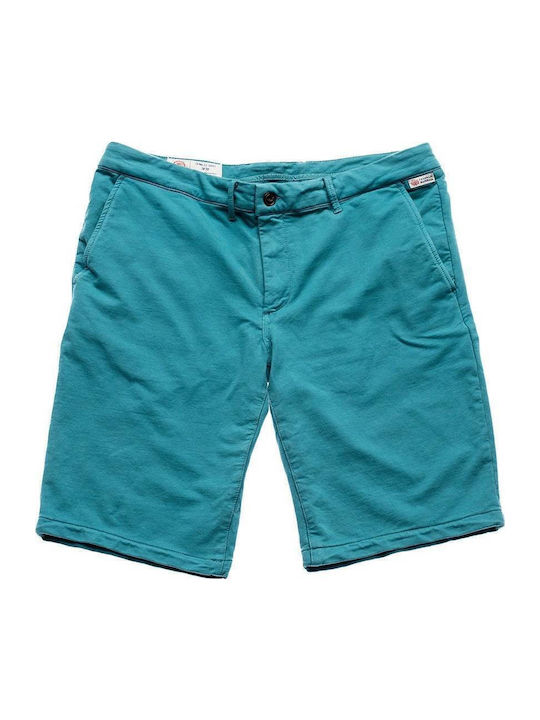 Bermudă de Bărbați Chino Teal