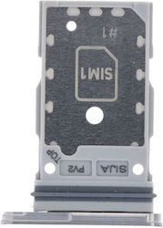 Sim Card Slot White for Samsung Galaxy S22 5G, S22 Plus 5G