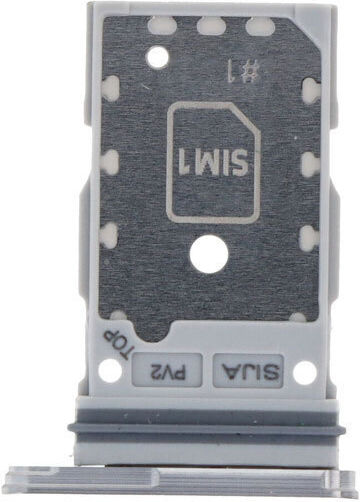 Sim Card Slot White for Samsung Galaxy S22 5G, S22 Plus 5G