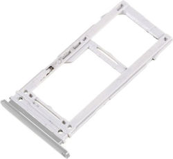 Sim Card Slot Silver for Samsung Galaxy S10e SM-G970 Sim Card Slot Silver for Samsung Galaxy S10e SM-G970