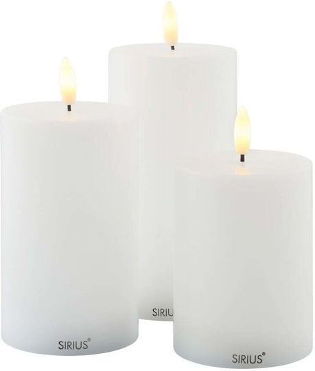 Sirius LED Decorative Table Lamp Warm White Wax Polish
