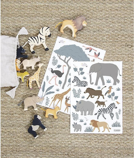 Lilipinso Kinder Wandsticker Wand 29.7x42cm
