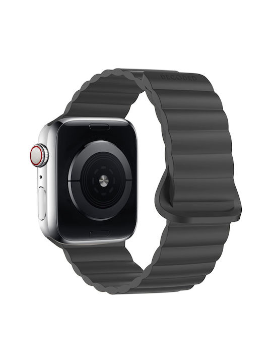 Decoded Strap Silicone Black (Apple Watch 42/44/45mm)