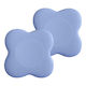 Σετ 2 Προστατευτικά Μαξιλάρια Γόνατα Yoga Support Knee Pads Blue