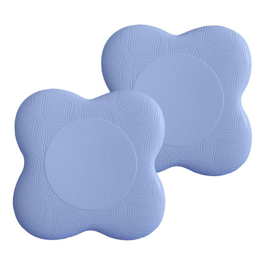 Σετ 2 Προστατευτικά Μαξιλάρια Γόνατα Yoga Support Knee Pads Blue