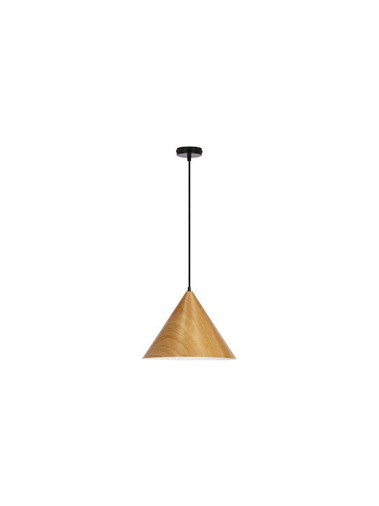 Candellux Pendant Light Brown 32x32cm