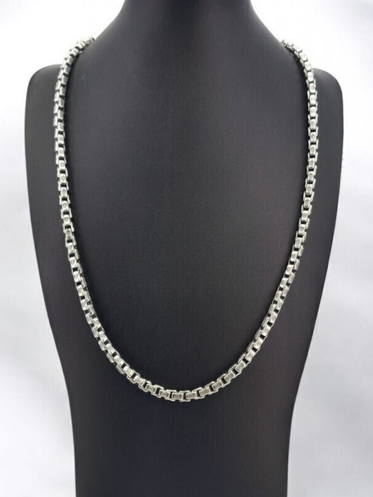 Silver Chain Neck Length 55cm