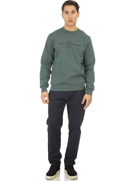 Double Φούτερ Moss Green