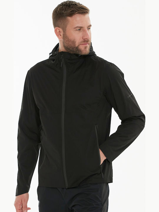 Winter Jacket Waterproof and Windproof Black.
