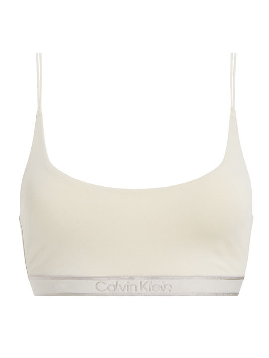 Calvin Klein Women's Bralette Bra Beige