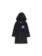 Disney Halat de Baie pentru Copii Black Nasa Black cu Glugă
