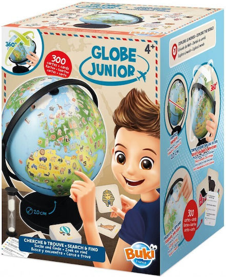 Buki Globe Junior Εκπαιδευτικό Παιχνίδι Γνώσεων για 4+ Ετών