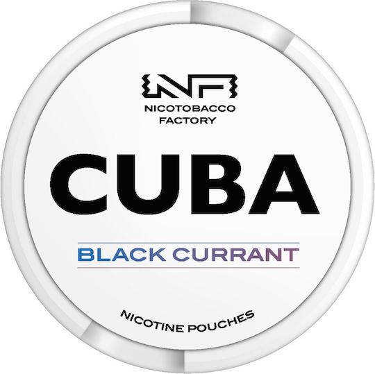Cuba Lux Black Currant Pouches Nikotin 16mg mit Geschmack Schwarze Johannisbeere