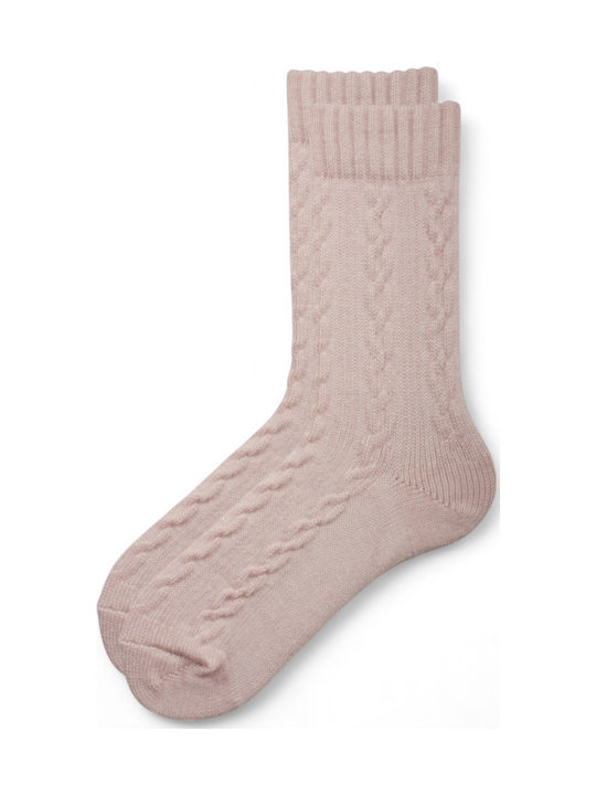 Soma Socks Γυναικείες Μονόχρωμες Κάλτσες Ροζ
