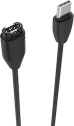 Tragbares Ladegerät für Fenix 5/6/7/7X Epix Venu 2/3 Vívoactive 3/4/5 Schwarz
