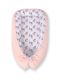 Bobono Βρεφικό Μαξιλάρι Φωλιά Powder Pink