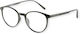 Carlo Rossi Kinder Acetat Brillengestell Schwarz PL.17141-C2