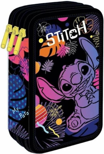 Coolpack Ученически Несесер За Моливи Supplies Jumper 3 Stitch Черен