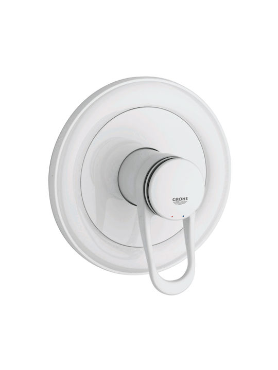 Grohe Built-in Faucet Mixer for Shower 2 Exits White