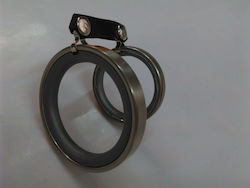 Inel Dublu pentru Penis BDSM 4 5/3 5 cm Diametru