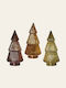 Christmas Decorative Illuminated Glass Tree 23cm Purple