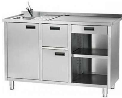 Lappas Commercial Preparation Cabinet 160x70x100cm