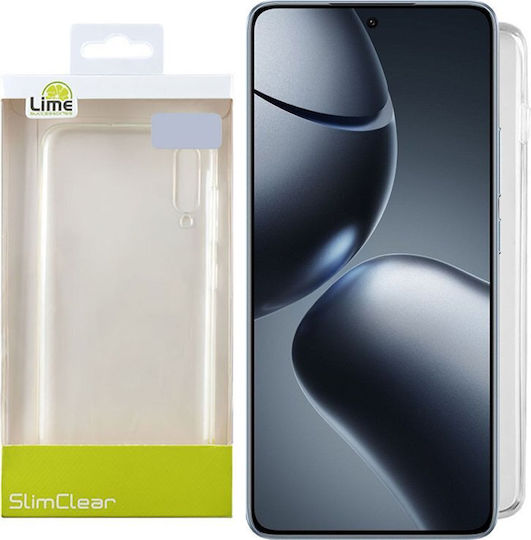 Lime Slimclear Задна корица Силикон Прозрачен (Xiaomi 14T)
