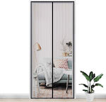 Screen Door Magnetic Black 210x100cm