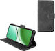 Lime Essential Magnet Book Δερματίνης / Σιλικόνης Γκρι (Oppo Reno12 F / FS)