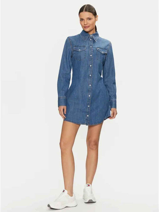 white christmas dresses Tommy Hilfiger Lana Midi Shirt Dress