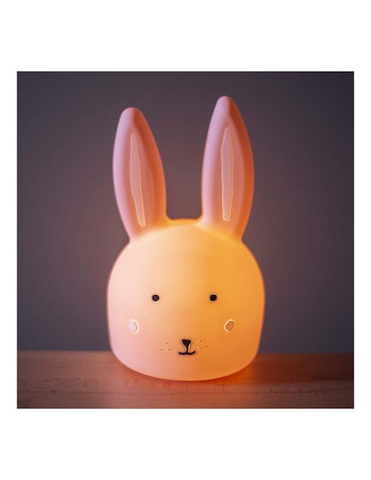 Trixie Night Light Mrs Rabbit Pink