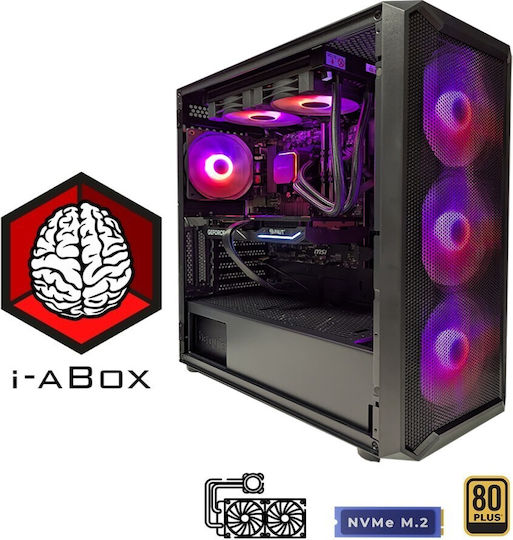 i-aBox Gamer's Choice v4i N Gaming Desktop PC (i5-14400F/32GB DDR5/1TB SSD/GeForce RTX 5060 Ti/W11 Home)