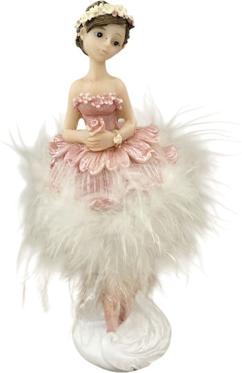 Angiolina Dekorative handgefertigte Tisch-Ballerina 15 cm