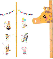 3d Giraffe Measuring Stick Kids + Stickers