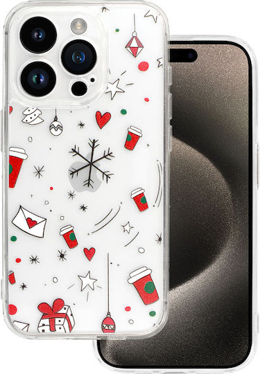 Tel Protect Design 3 Umschlag Rückseite Silikon Transparent (iPhone 16)